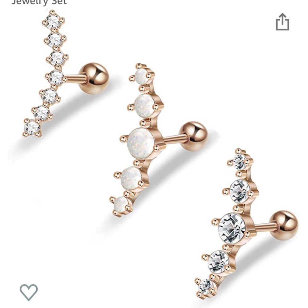 Daith piercing set